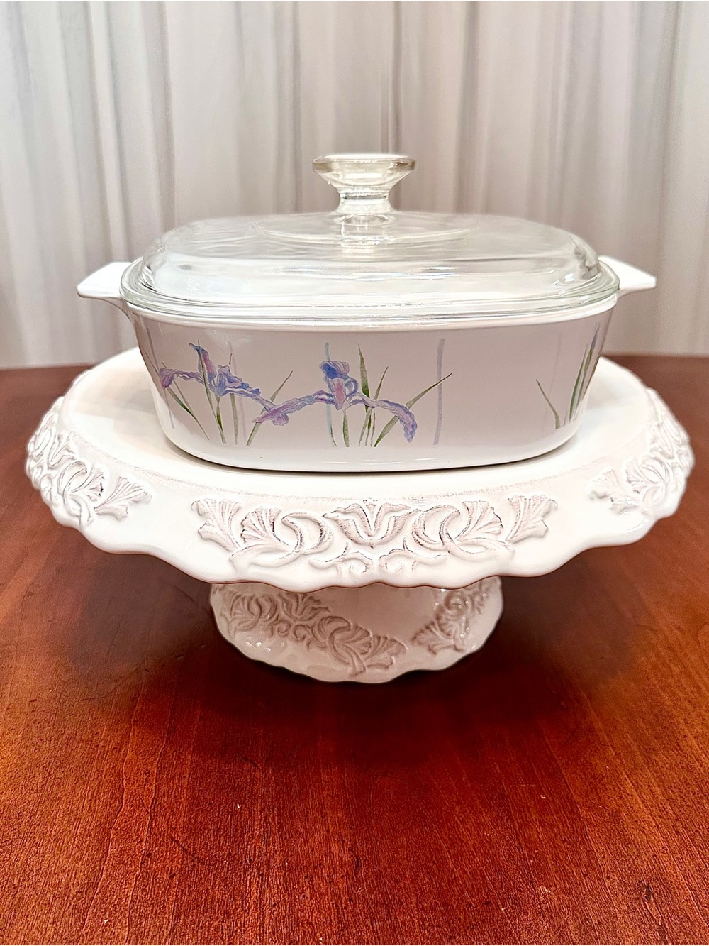 Vintage Corningware Shadow Iris 7-Piece Casserole Set, 2L • 1.5L • 1L - Picture 2 of 15